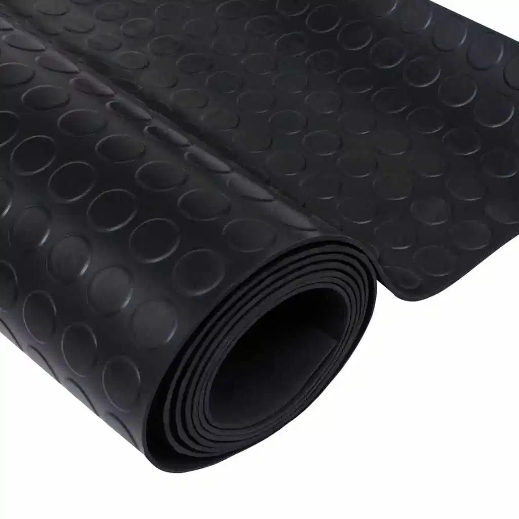 Diamond Pattern Nr/NBR/EPDM/Cr/SBR Anti Slip Rubber Sheet Used in Electrical Industrial