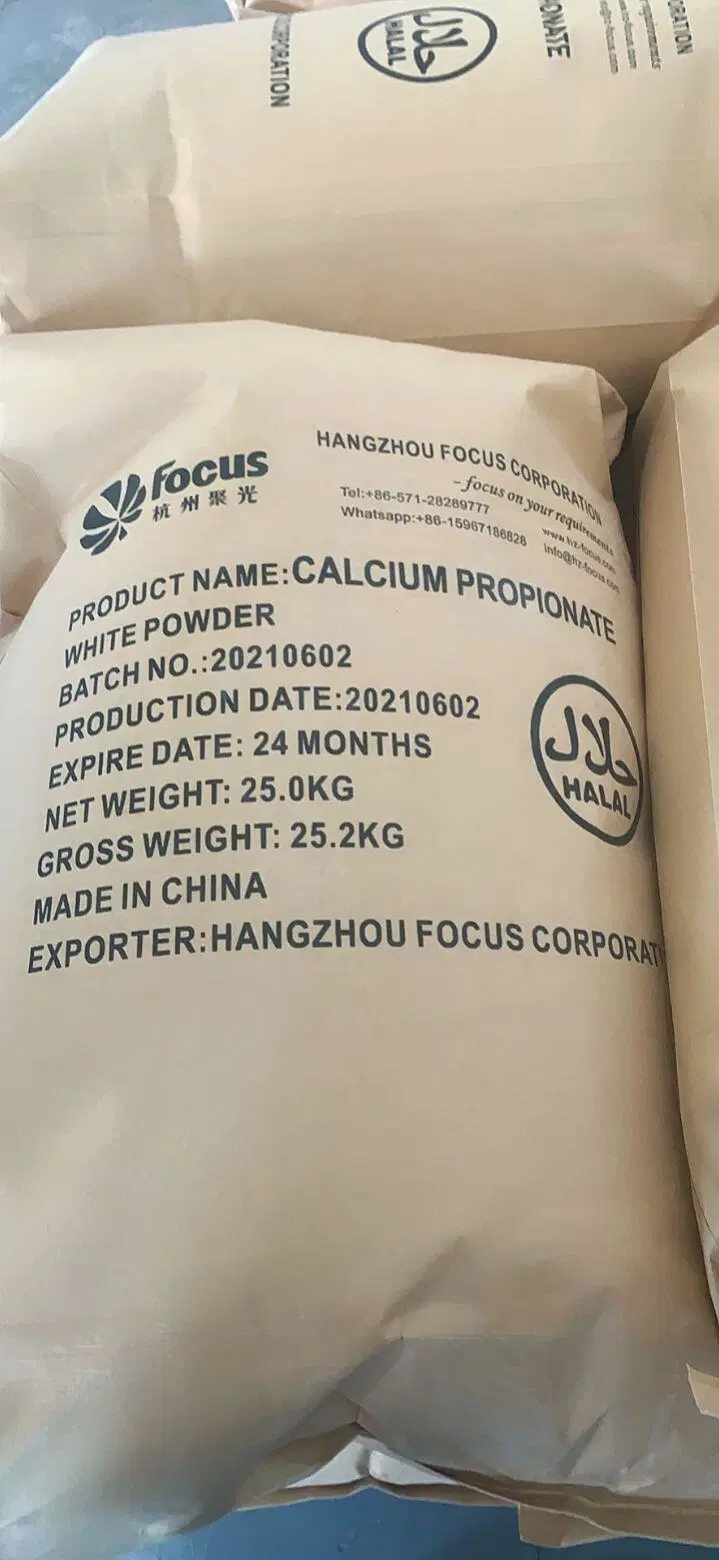 Preço do Grau Alimentício propionato de cálcio FCC Granular