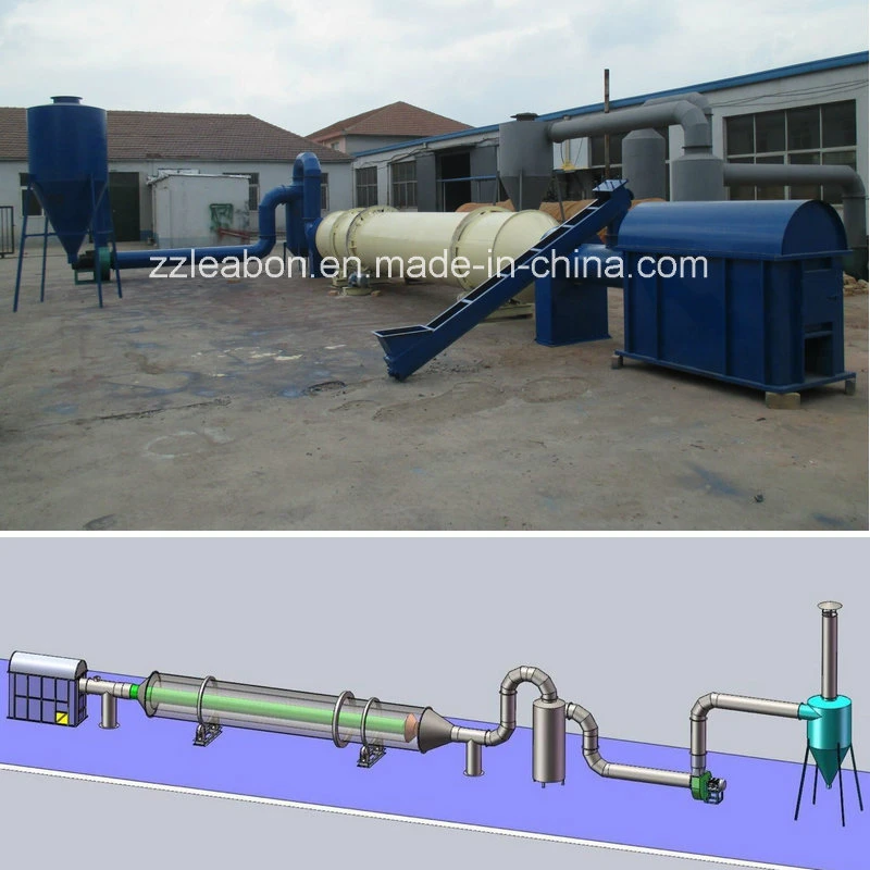 800-1000kg/H Biomass Sawdust Dryer Price