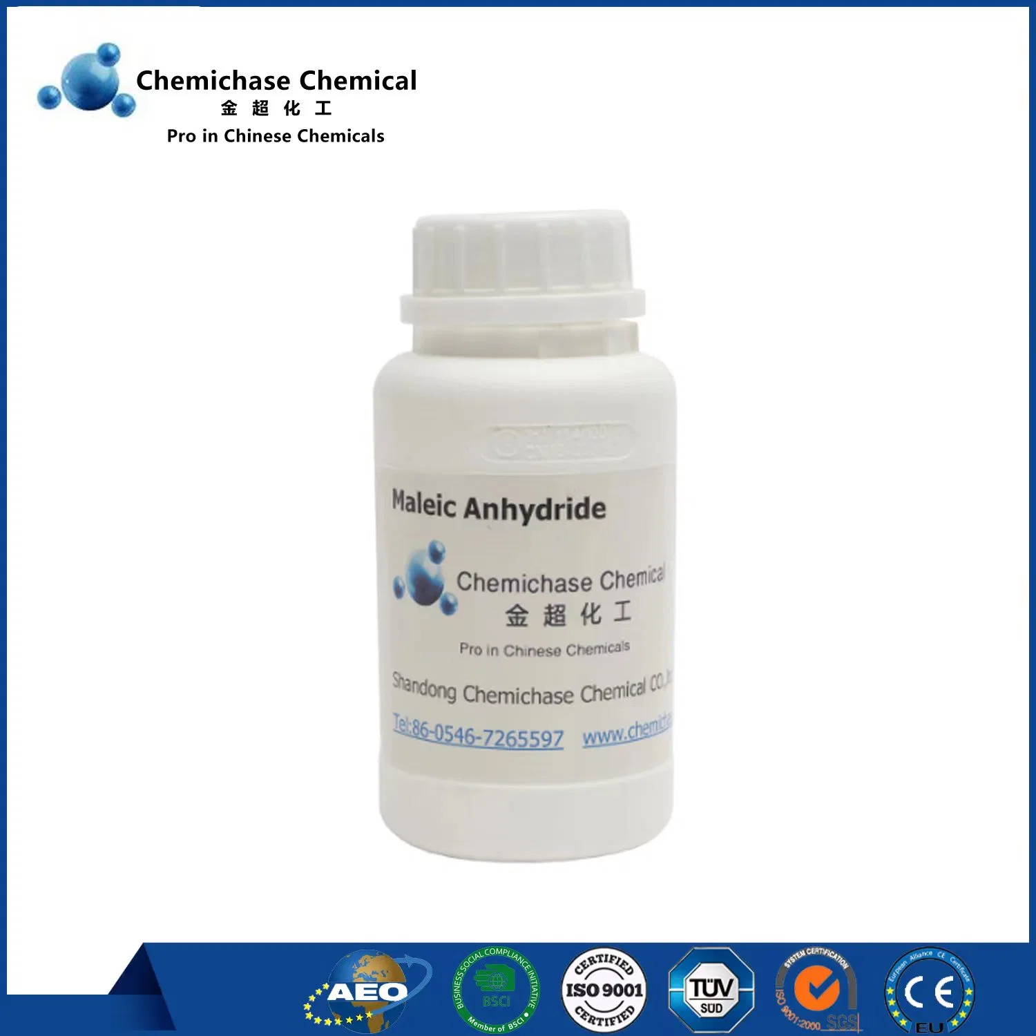 CE Factory Supplier New Brand Industrial High Purity 99.5% Grade Maleic Anhydride Ma Used in Medicine