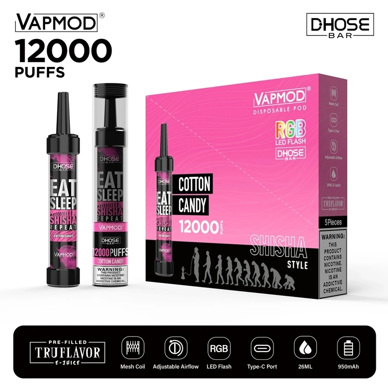 Hot Quizz 12000 puffs 5% nicotine 26ml huile E-liquide jetable Stylo VAPE