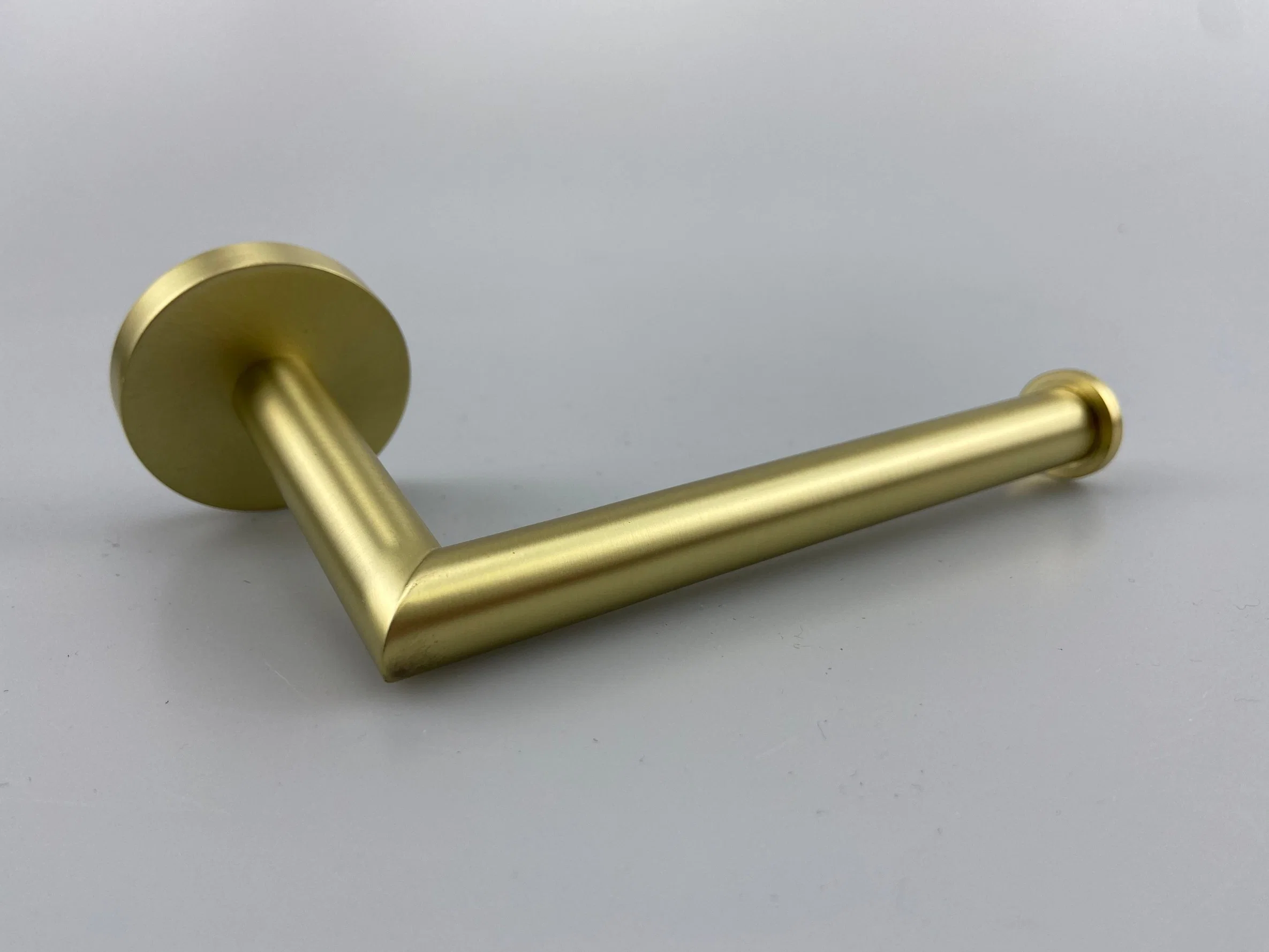 Brass Material Golden Color Bathroom Accessory 4-Piece Set