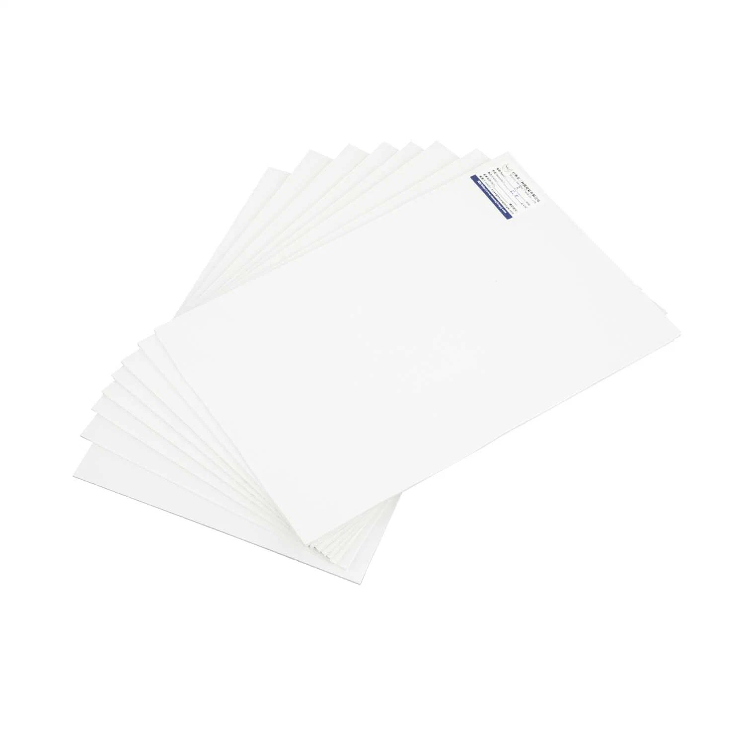 Sankeqi 4*8 قدم ورقة بيضاء من مادة الفلين PVC منتجات بلاستيكية منمنتوجات مواد إعلانية