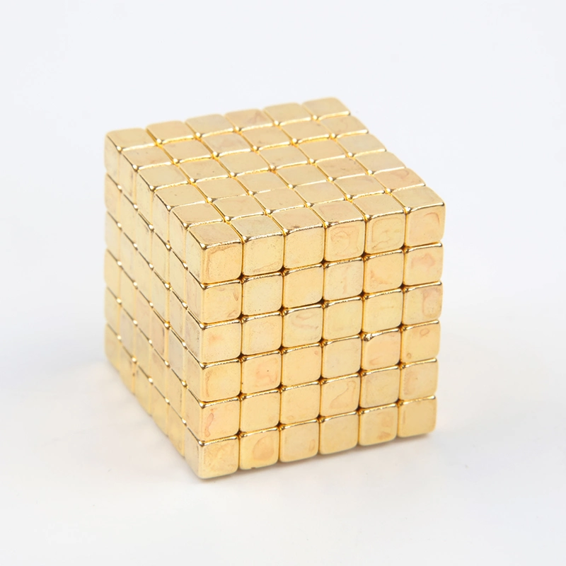 Hot Sale Neo-Cube Toys NdFeB Cube Magnet with Tin Box