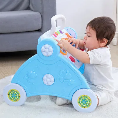 2023 High quality/High cost performance Safe 3 in 1 Multifunctional Baby Car Toy Musical Kids Baby Walker Toys