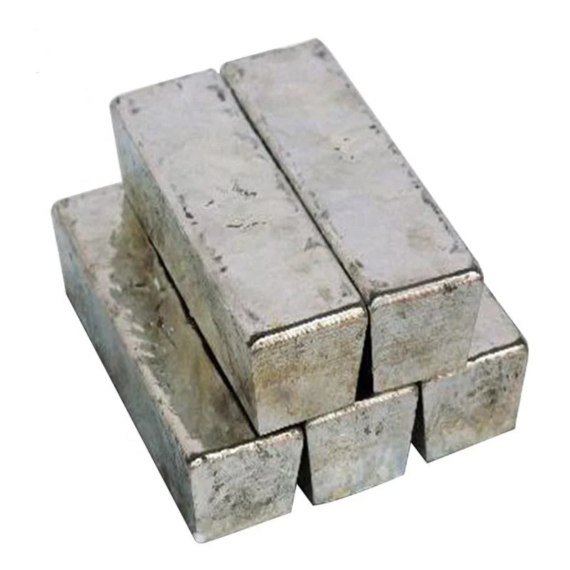 Le métal pur 99.994 % de plomb de lingots d'alliage de zinc aluminium lingot lingot d'étain avec des prix bon marché de gros lingots d'étain avec une haute qualité