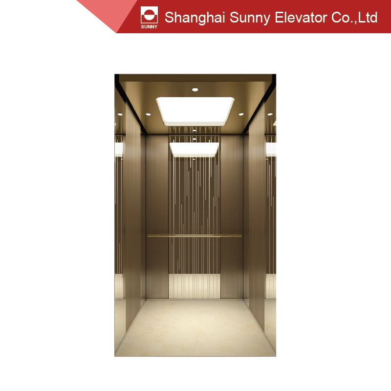 Elevator Cabin Handrail with Stainless Steel Single Tube