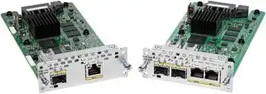 CISCO Routeur à services intégrés de la série 4000 2 ports Gigabit Ethernet Modules WAN NIM-2GE-Cu-SFP