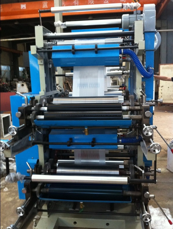 High Speed Two Four Six Color Flexo Printing Machine