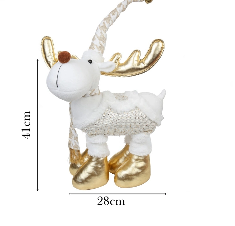 Hot Reindeer Toy Ornament Christmas Gift Decoration Fabric