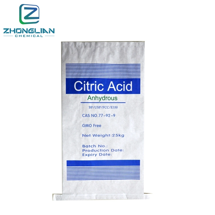 Food Grade White Crystalline Powder Citric Acid Anhydrous Price