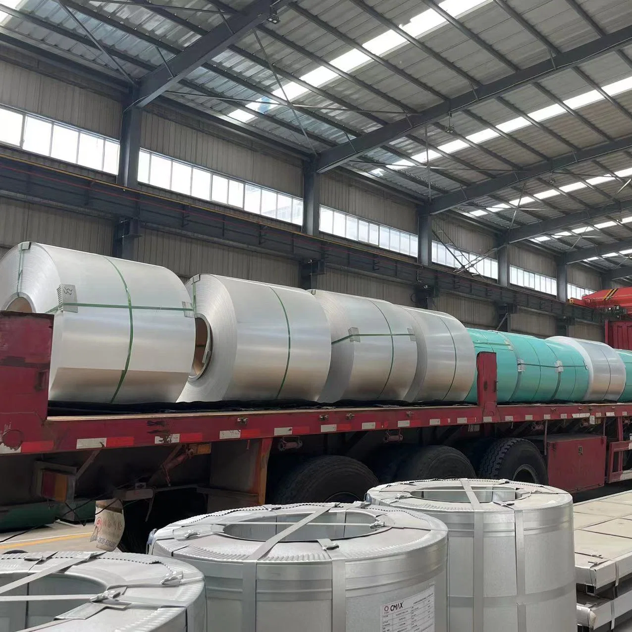 Azm80 Azm120 Azm150 G550 Zinc Aluminum Magnesium Coated Steel Coil