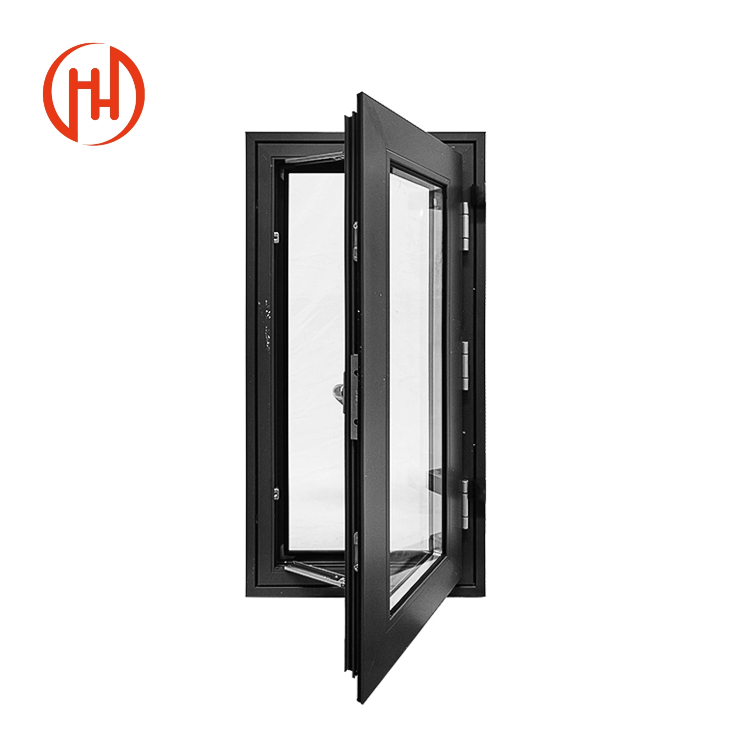 Aluminium Profile Double/Single Glazed Sliding Window with Vent