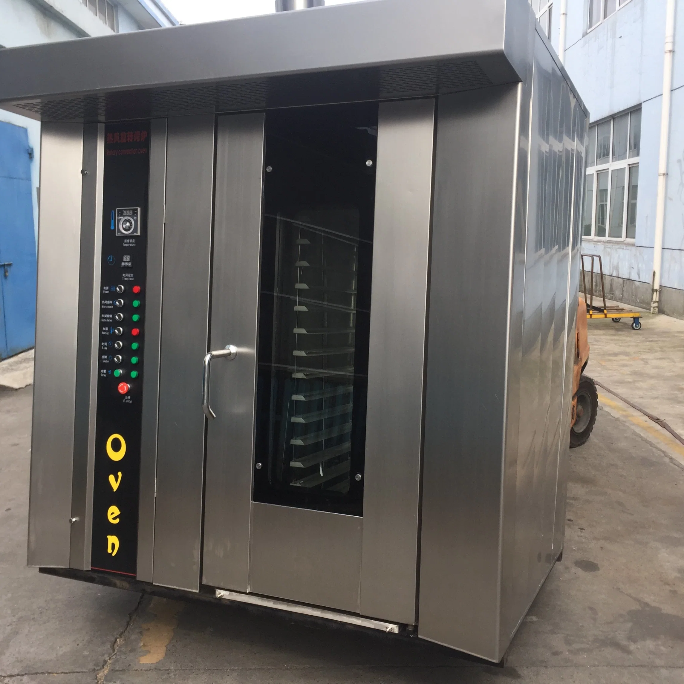 16/32/64 Trays Rotary Rack Oven with Electric /Diesel /Gas Heating Rotary Oven Rotary Oven Equipment Restaurant Equipment Bakery Oven Machine Bakery Equipment