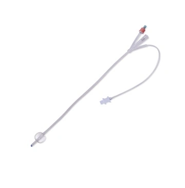 High Temperature Sensing Effect 3-Way Foley Catheter From China