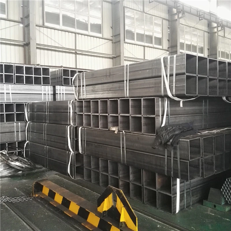 Q235B Q355b Hollow Section Square & Rectangular Tube Structure Pipe Galvanized Steel Pipe Thick Wall Pipe Construction Structure