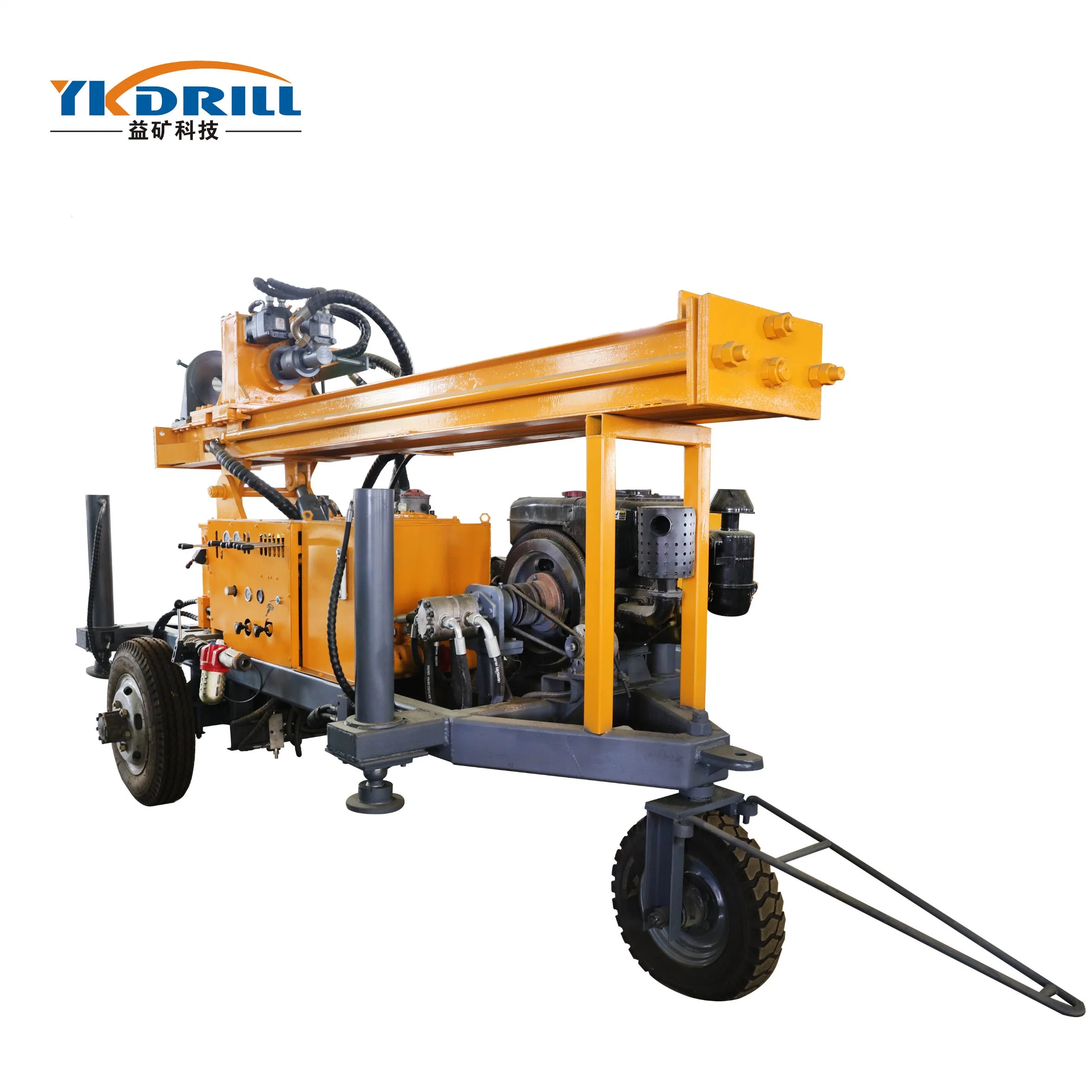 Ykq-150 Top Driving Tractor Mounted Water Well Boring Machine