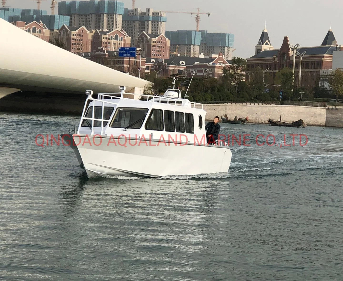 Aqualand 40feet 12m 24persons Alumnium Speed Passenger Ferry Water Taxi Aluminium Pilot Patrol Rettungskabine Motorboot (PS1200ALC)