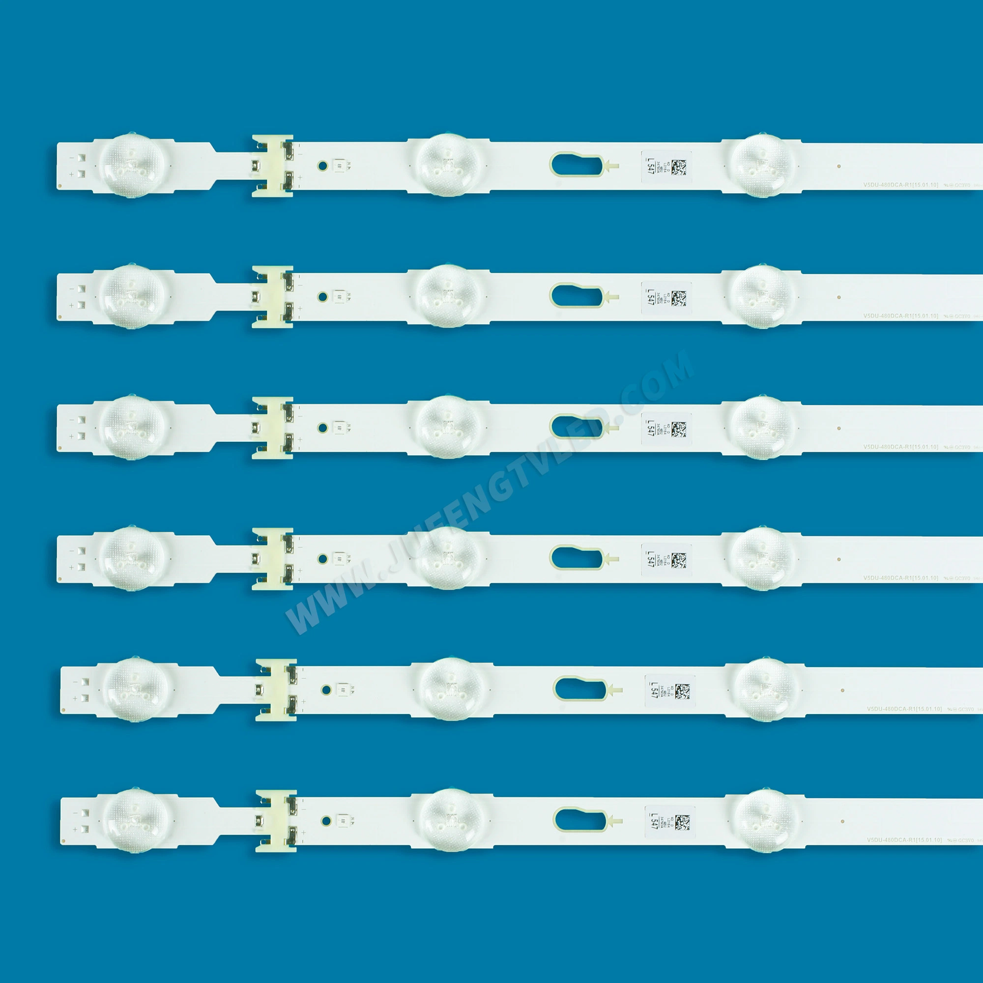 Jf-D-159 TV Backlight Use for Samsung 48'' V5du-480dca/480dcb-R1 Bn96-34793A/Bn96-34794A Replacement LED Backlight Strips (12)