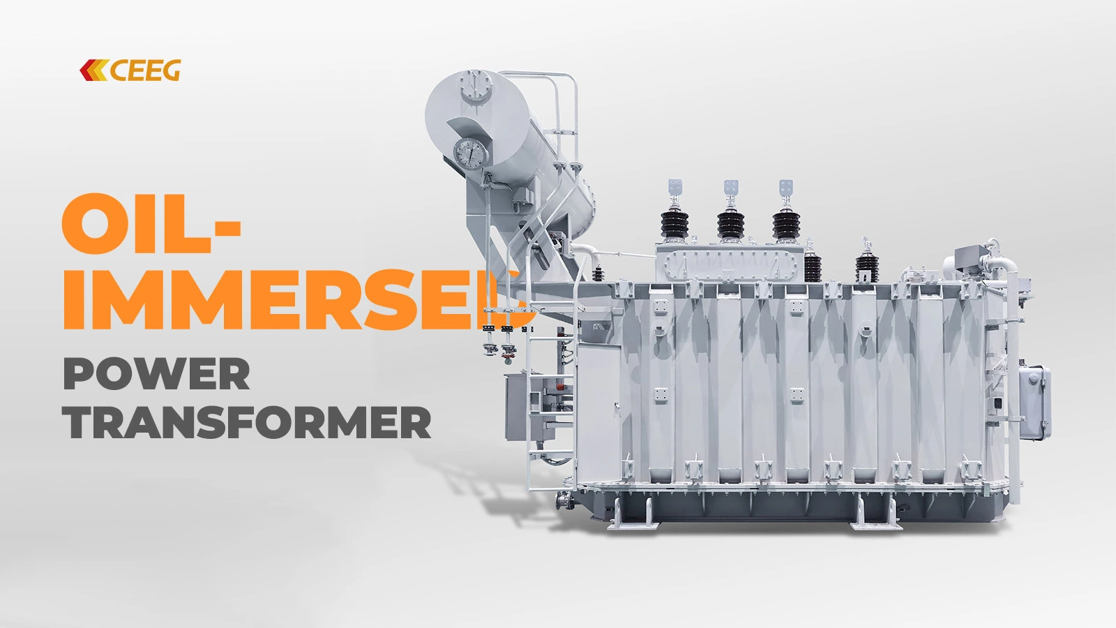 Ceeg trifásica 6300 kVA/35 kv, transmissão de potência/tensão de distribuição imersa em óleo Transformador