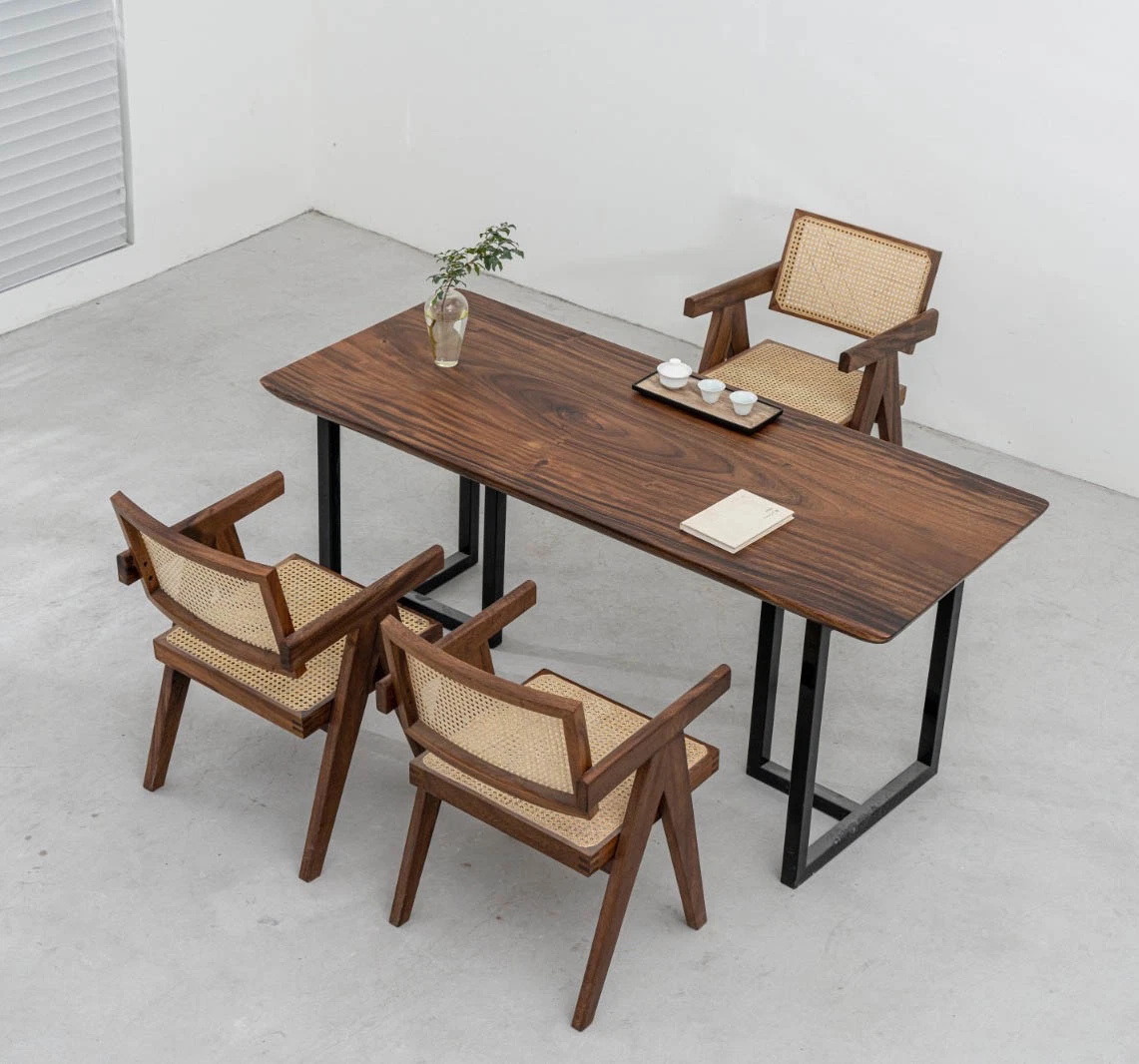 2023 новейший дизайн деревянный кофейный столик в ресторане