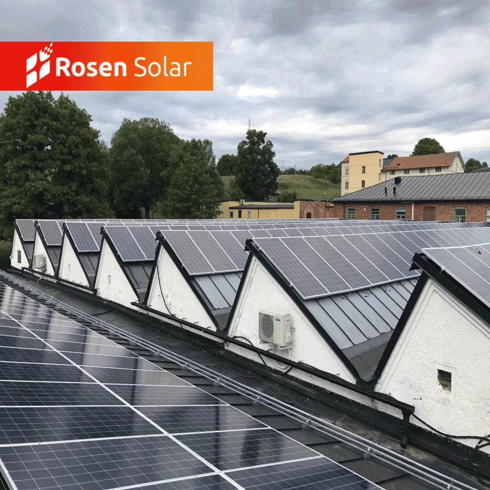 Planta de Energía Solar de Alta eficiencia de los fabricantes de la unidad de lleno en la red eléctrica fuera de la red la energía solar 60kw 30kw a 50kw 100kw Sistema Solar