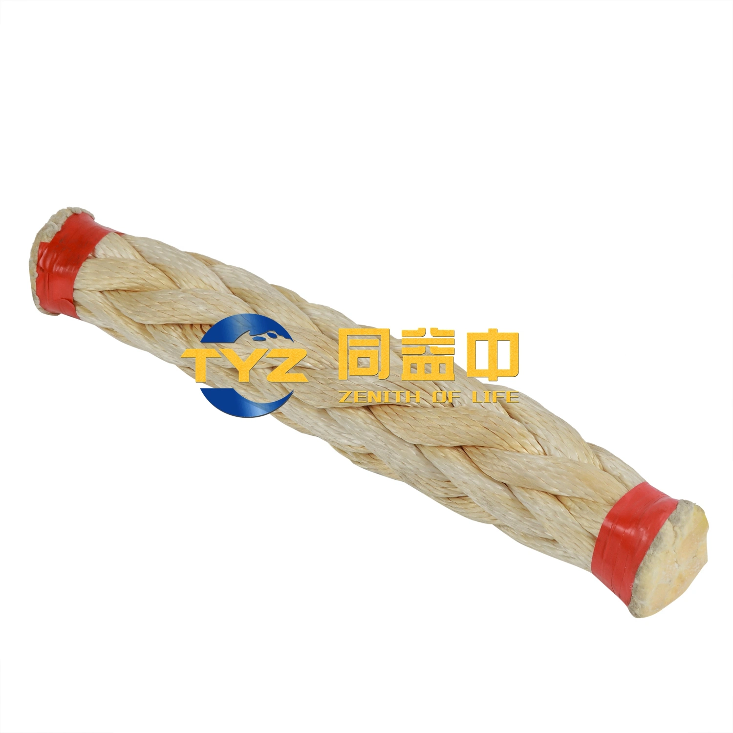 UHMWPE (ultra alto peso molecular de fibra de polietileno) 1200d-2400d para cuerda y Net