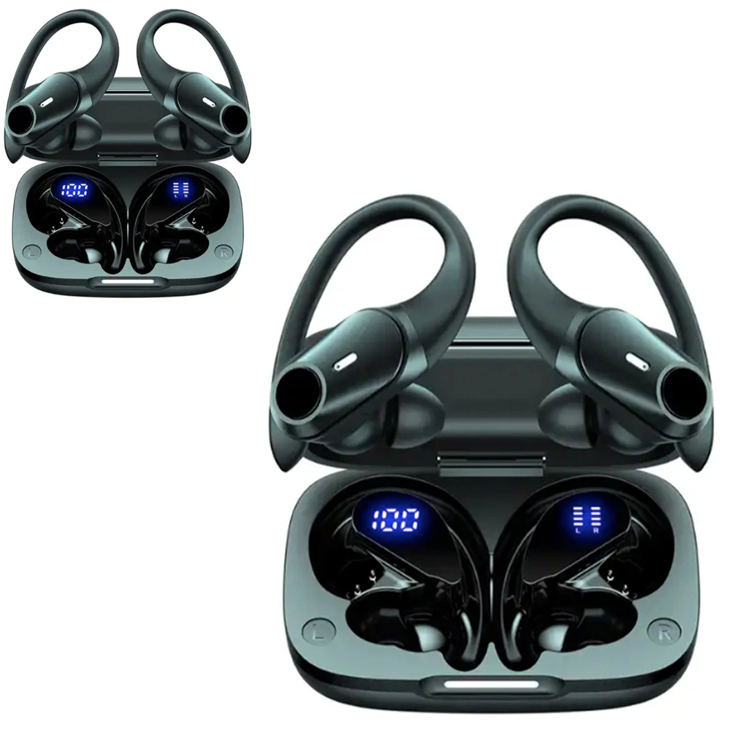 Wireless Charging Earphone Waterproof Headphone Sports Earbuds