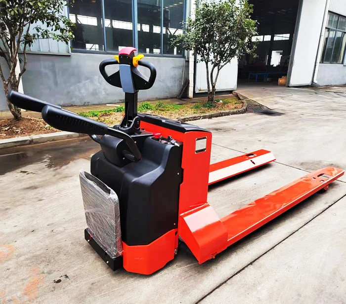 Vlift Brand 2.5ton Beam Pallet Truck with 2200mm Fork Length Ideal for Textile Industry