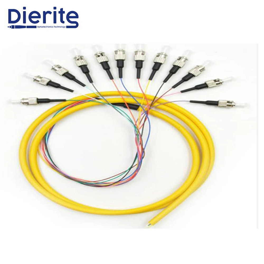 Quality Assurance High quality/High cost performance  FC APC Upc 12 Fibers Optic Bunch Pigtail