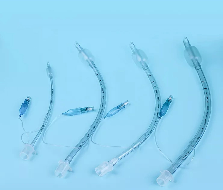 Silicone Reusable Reinforced Endotracheal Tube with Cuff