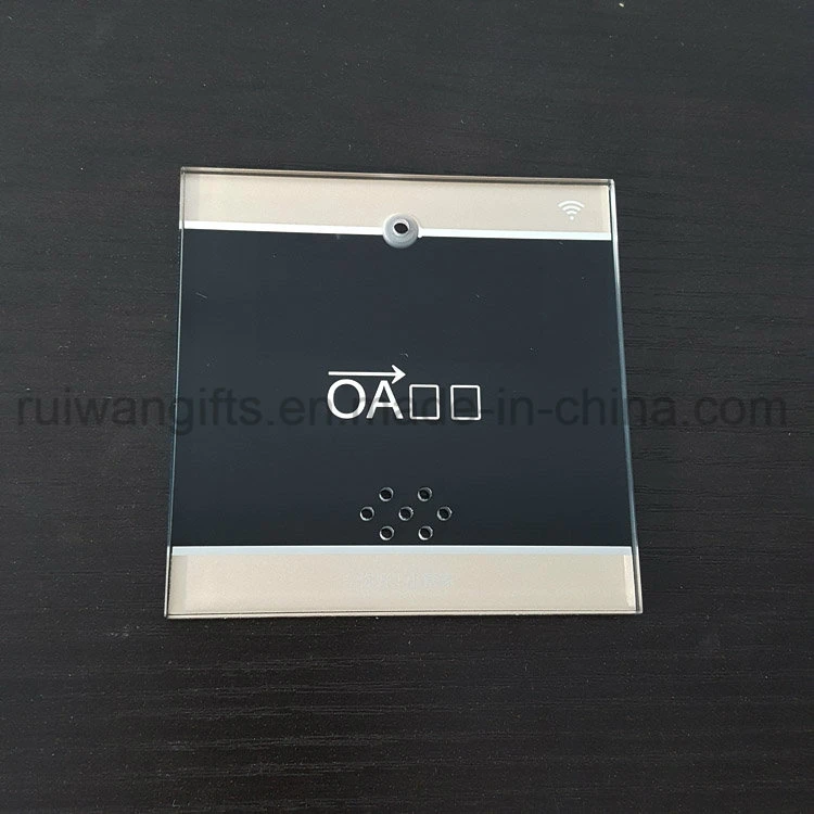 Custom Tempered Wall Glass Touch Switch Panel