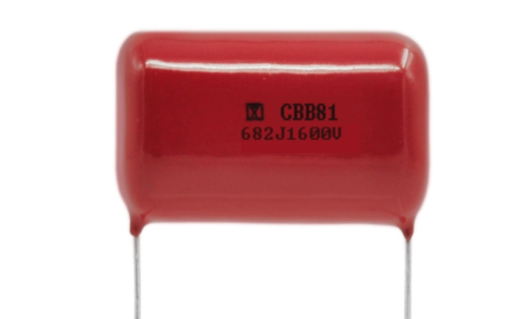 Cbb22 Metalizados Capacitor de filme de polipropileno 104J/630V/P10