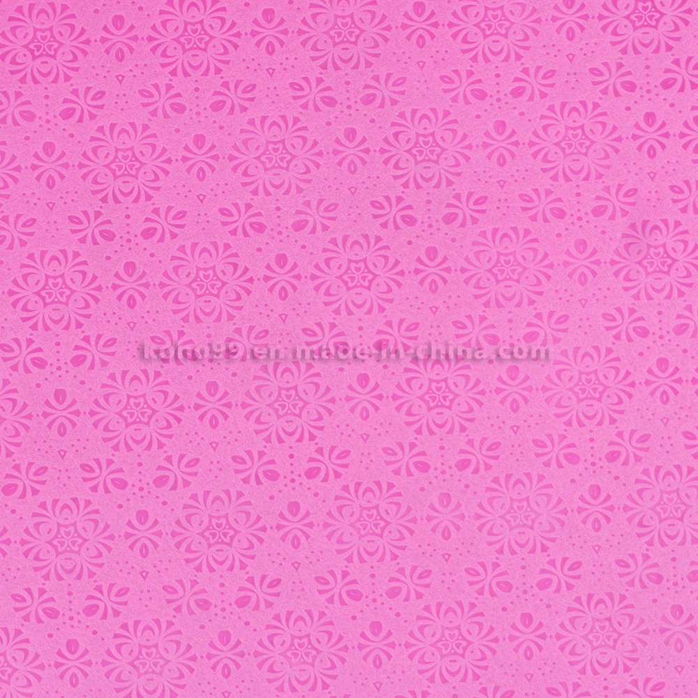 Pink Latest Snow Embossing Cloth