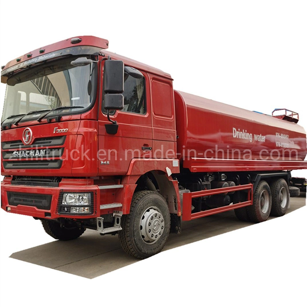 Factory Sale 20000 Liters China F3000 6X4 Shacman Drinking Water Tank Vehicles Price