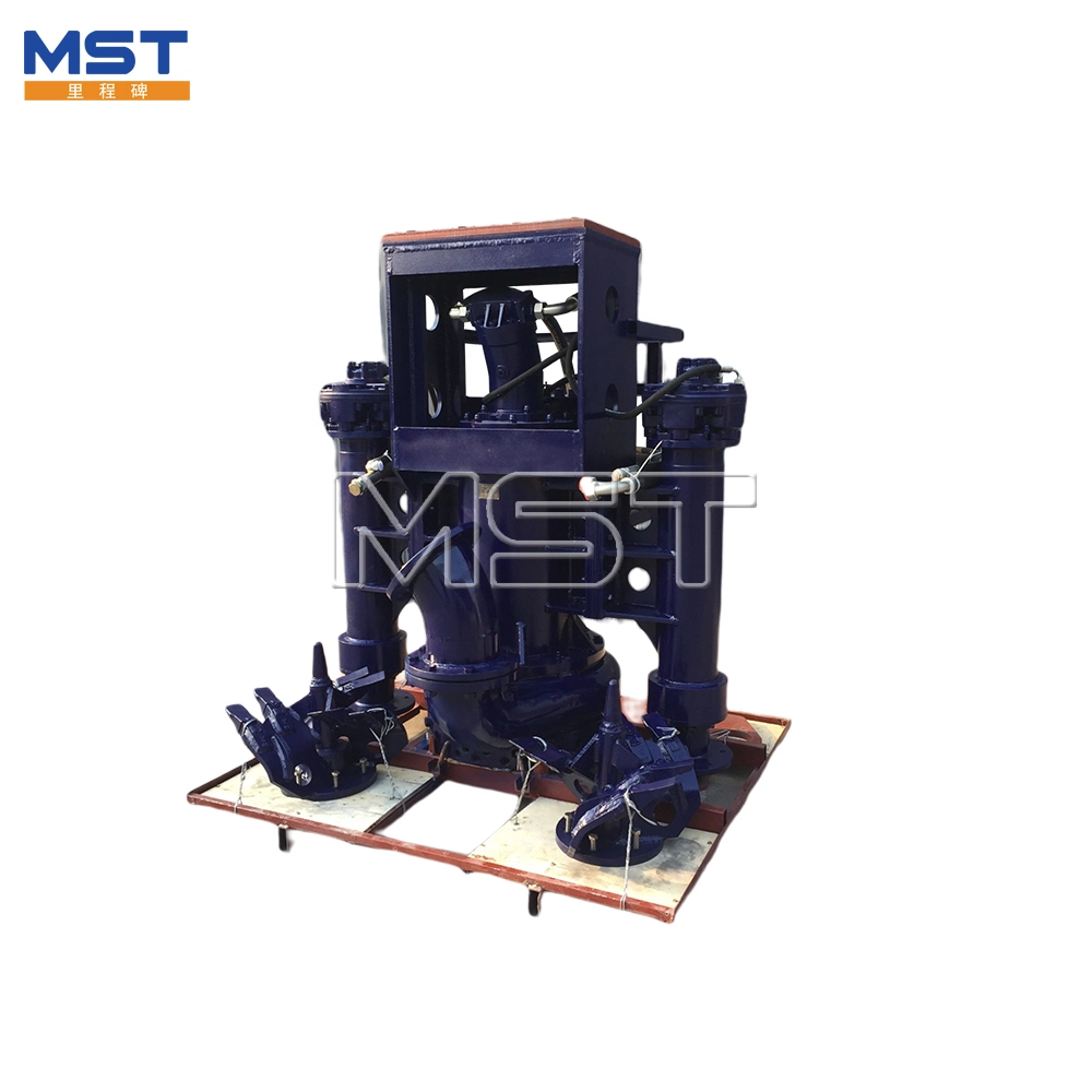 Cabezal de alta alta elevación de gran caudal de transferencia de Larga Distancia sumergido sumergible Bomba de mineral de la extracción de arena dragar