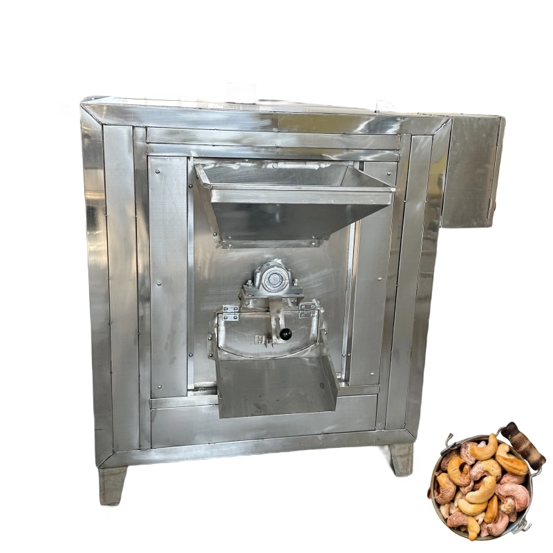 Continuous Swing Cashew Nut Peanut Hazelnut Almond Coffee Bean Roasting Machine