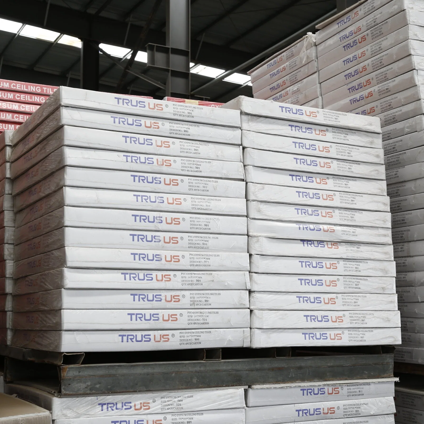 Marca Trusus 60X60 forro falso de gesso com alta qualidade