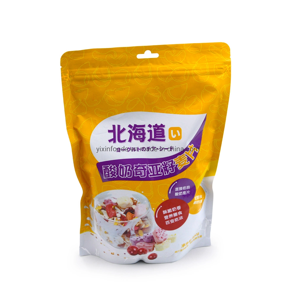 Wholesale/Supplier Oatmeal Crispy with Dried Fruit and Nuts Instant Snack Food