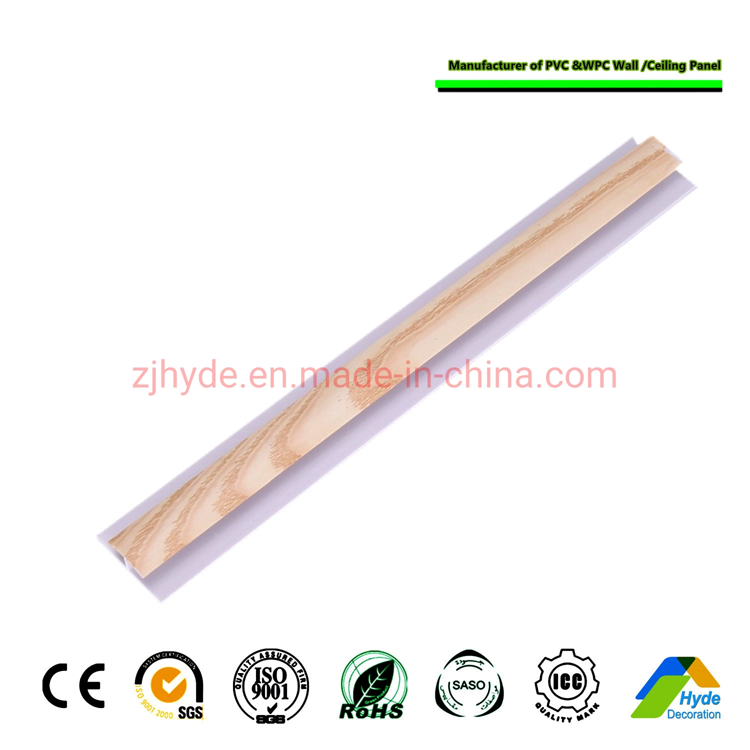 Customization Supply PVC Corner H Clip for Joint, Outside Corner Profile, Inside Corner Profile