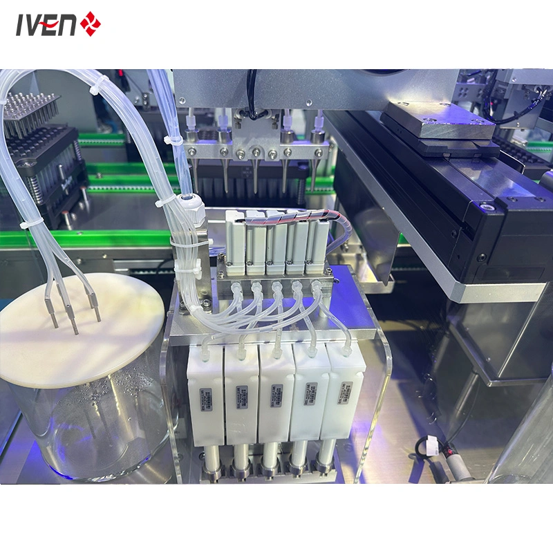 Famous Brand PLC Vacutainer Tube Making Machine/ Medical Blood Collection Machine and Testing Equipment