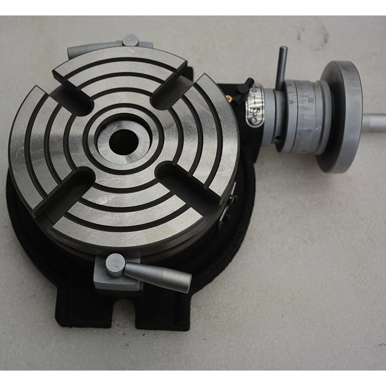 Ts150A Horizontal Rotary Table, Universal Rotary Table for Drilling Milling Machine