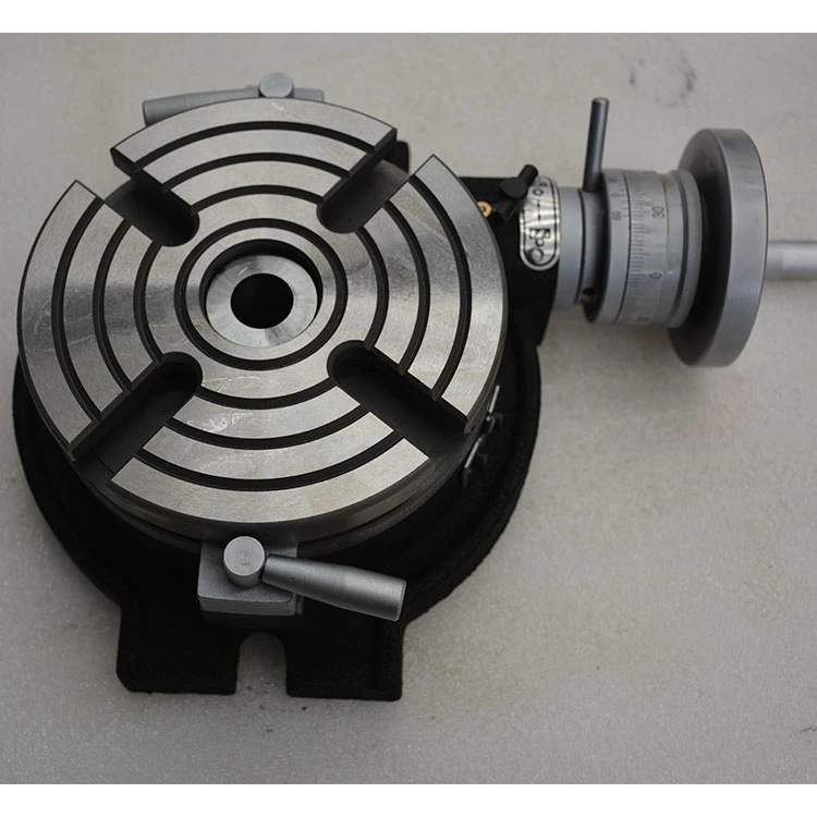 Горизонтальный поворотный стол Ts150A, универсальный роторный стол для сверлильного фрезерного станка