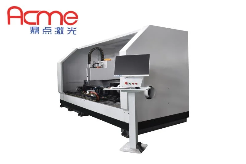 Autimatic Working Steel Pipe Laser Cutting Equipment with Machinery Robot Arm