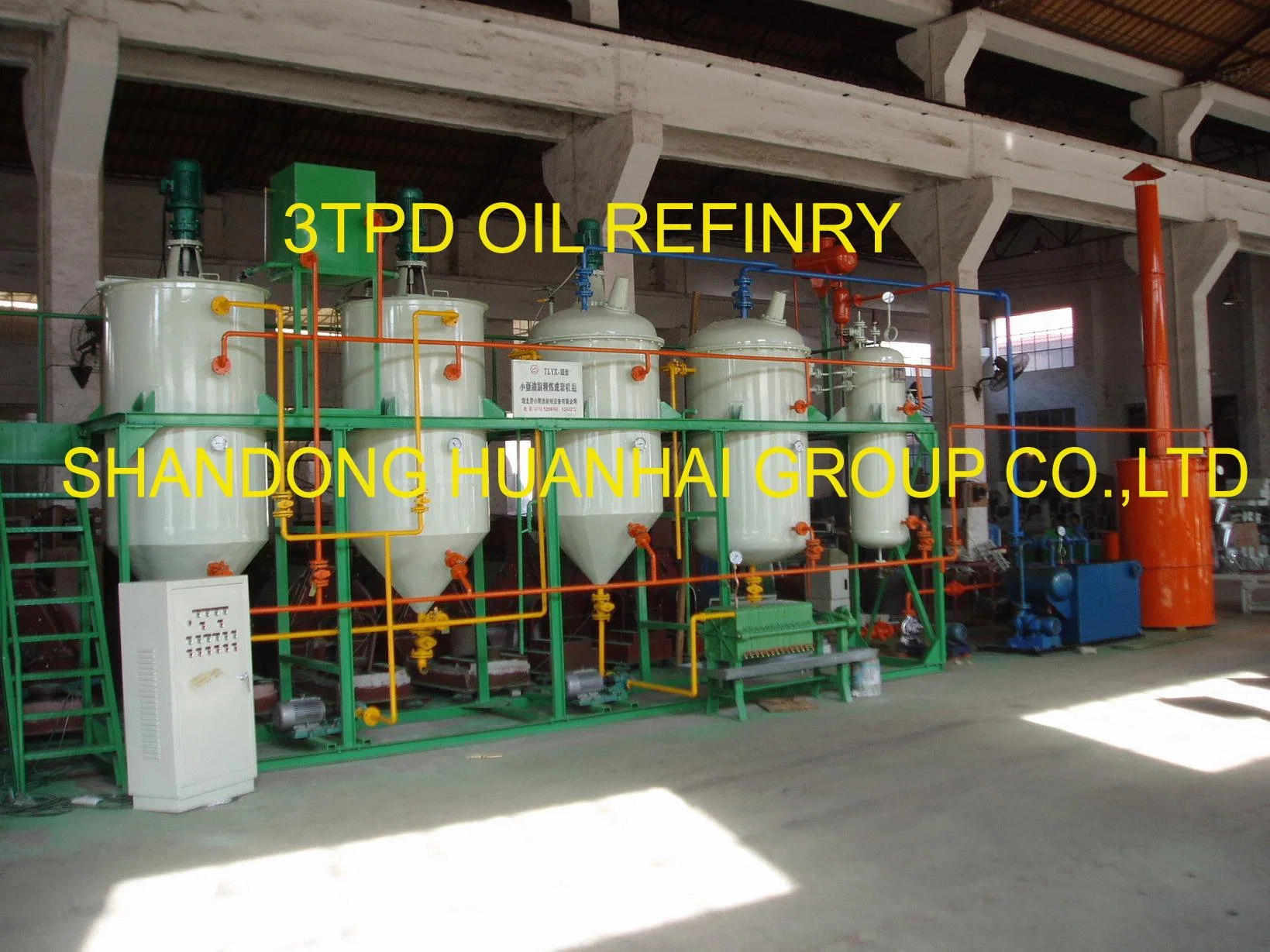 20tpd Peanuts Oil Sasame Oil Refinery Machine