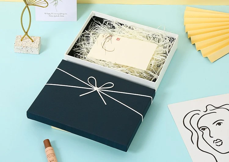 Schöne Geschenkbox Kleidung Schal Zeremonie Exquisite Leere Geschenkbox Verpackung Box Custom Geschenkbox