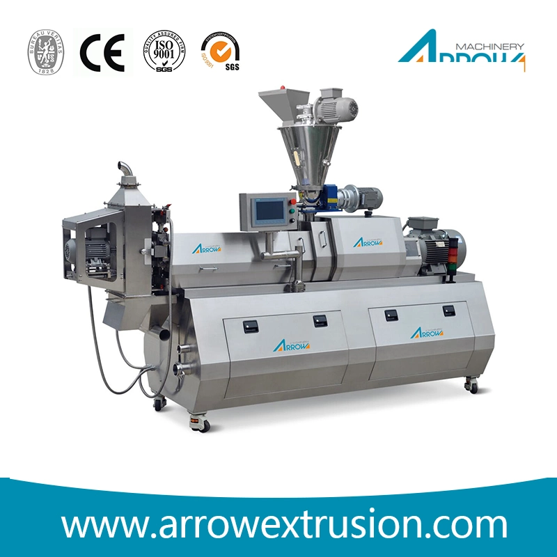 Twin Screw Extruder Fish Feed Making Machine Floating Fish Food Pet Cat Animal Food Pellet Maker Processing Equipment Price Sale