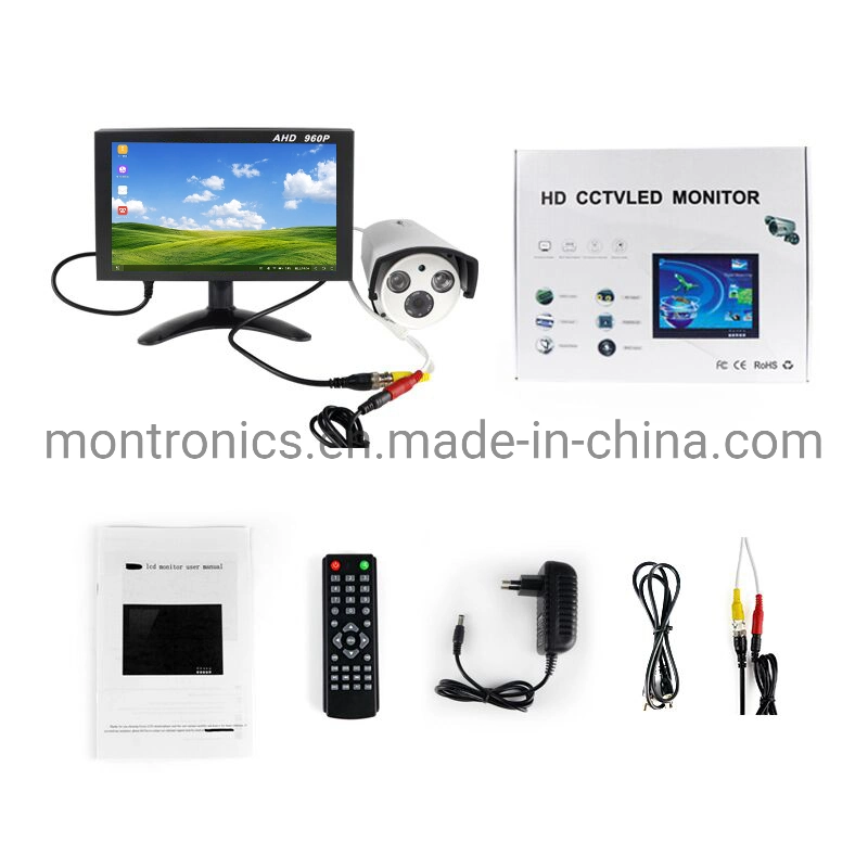 Metallgehäuse TFT LCD HD 8,5 Zoll CCTV Monitor für Sicherheitsverwendung