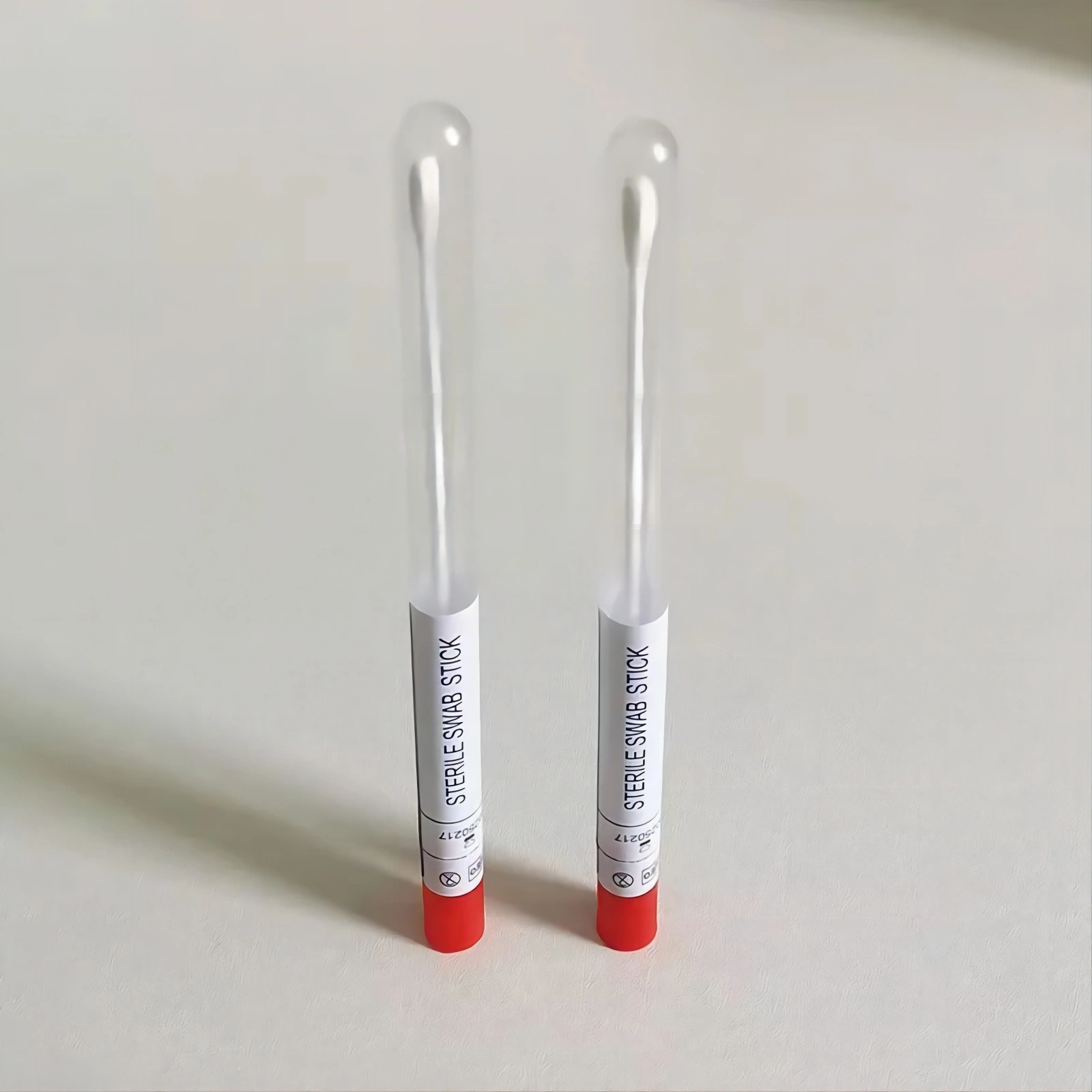 Medical Test Sterile Flocked Swab Stick with Plastic Test Tube