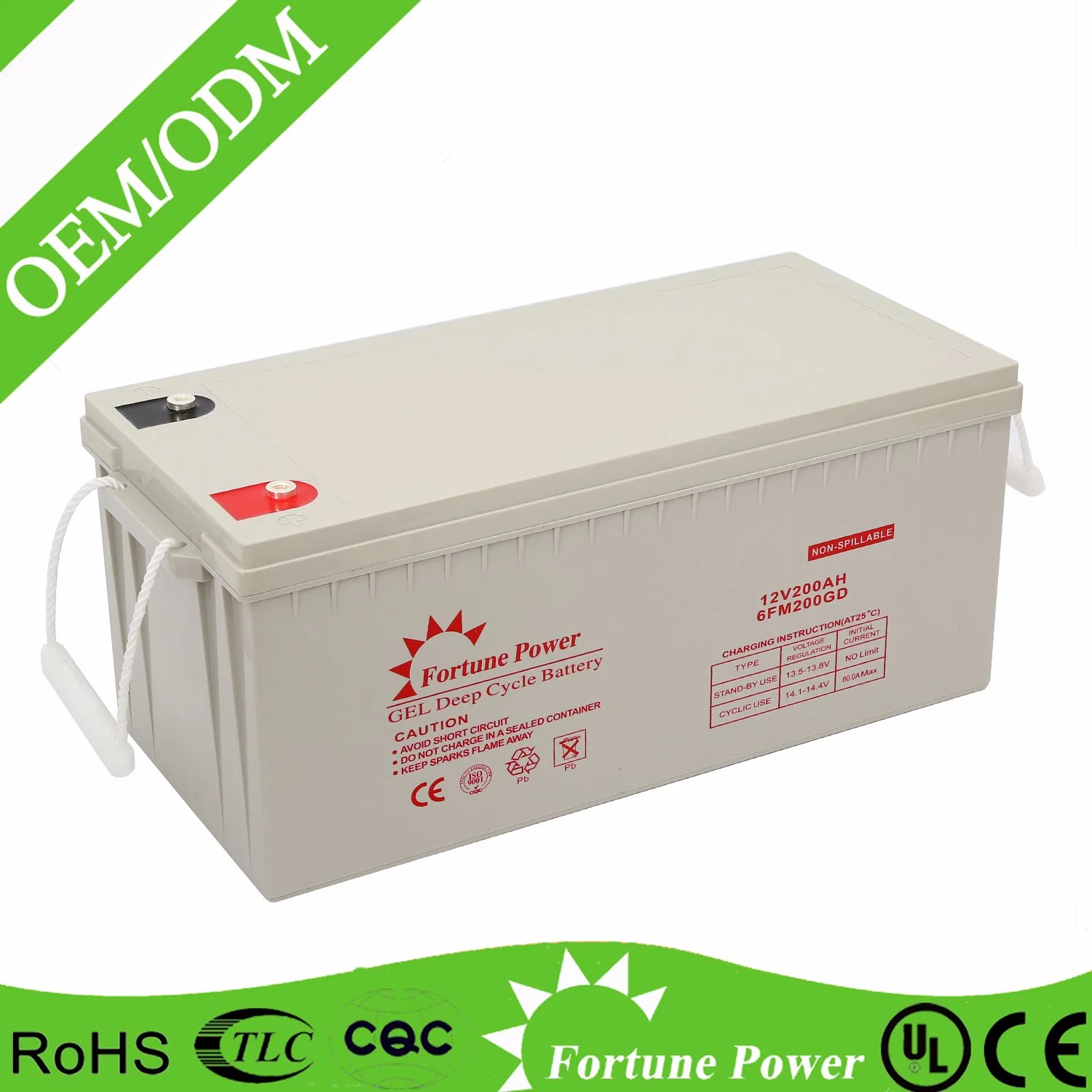 Long Life Solar Battery 12V 200ah Power Bank Battery